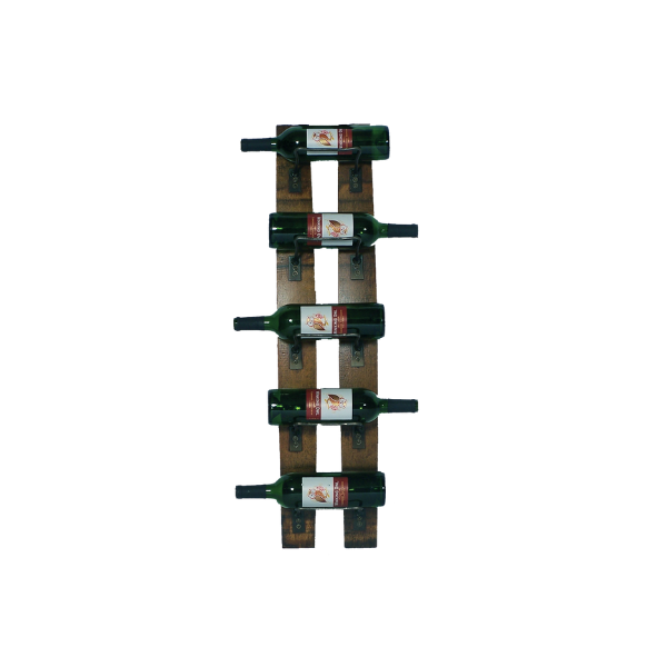 4100 - 5 Bottle Wall Rack