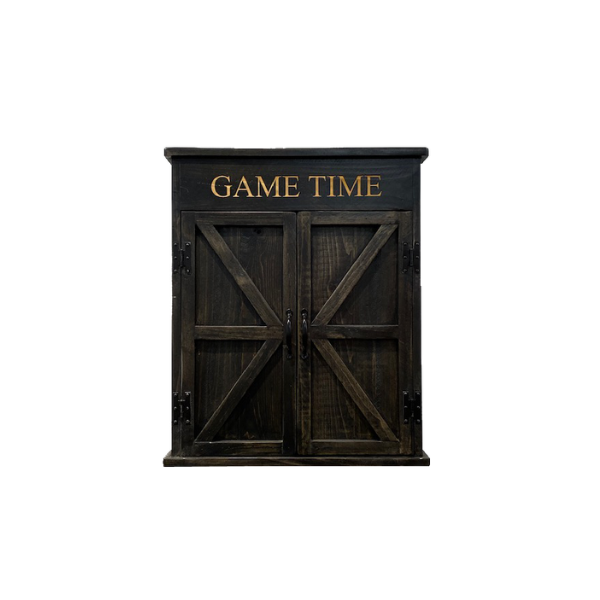 771P - Personalized Mission Dartboard Cabinet