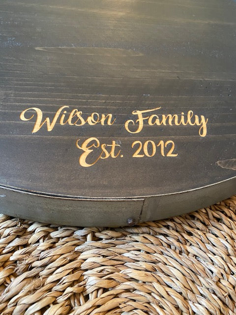 Raised Ring Lazy Susan