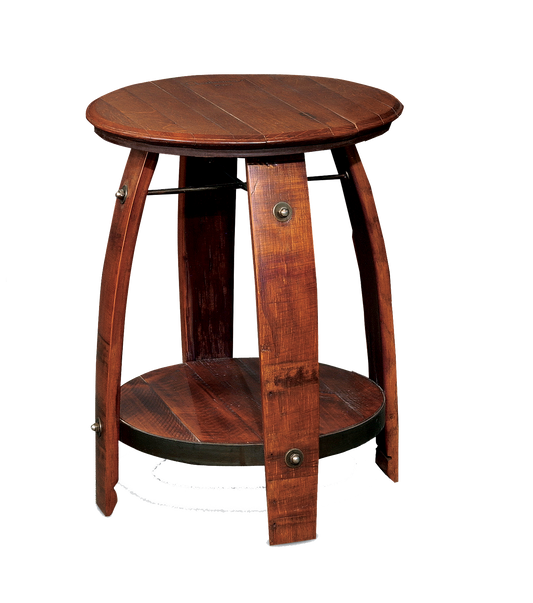 819-Barrel Side Table