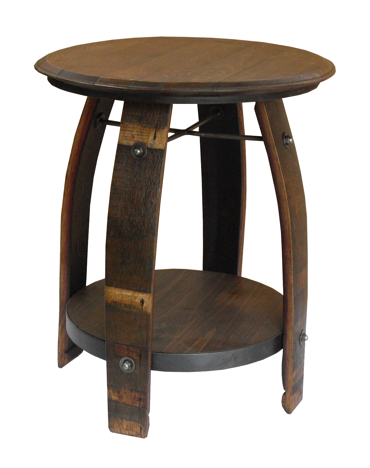 819-Barrel Side Table