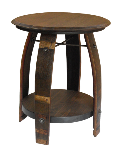 819-Barrel Side Table