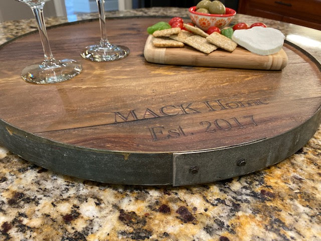 180 - Raised Ring Lazy Susan